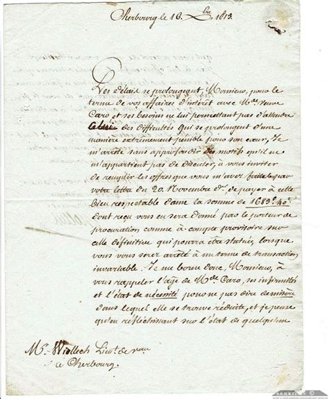 An Old Document With Writing On It