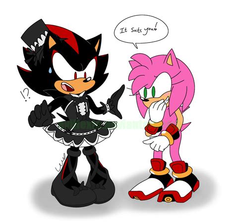 Shadow Amy Clothes Swap By Evillexiecommissions On Deviantart