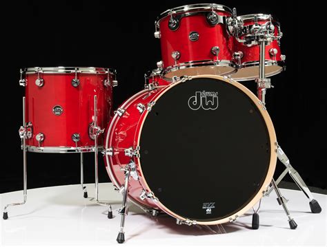 Dw Performance Series 5pc Drum Kit Candy Apple Red 1213162214sd