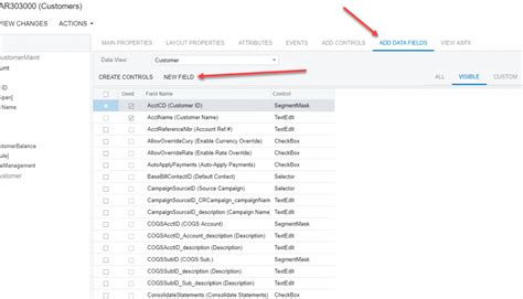 Customizing Acumatica Erp Adding A New Field To An Existing Screen