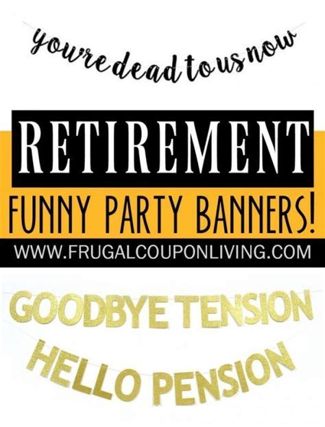 Be it, you are a client, manager, or any other part of the working team attending meetings makes you learn many new things and grow as a professional too. Retirement Party Ideas | Retirement party banner ...