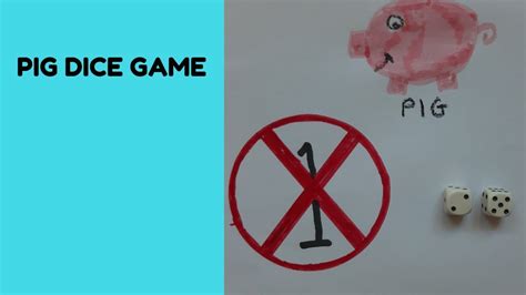 Maths Dice Game Pig Youtube