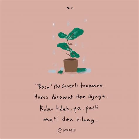 Jodoh kita sudah tertulis di lauhul mahfuzh. Quote Dari Nkcthi - Celoteh Bijak