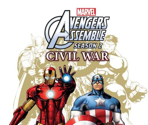 Marvel Universe Avengers Assemble Civil War 2016 3 Comic Issues