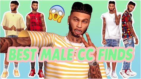 Sims 4 Cas Male Cc Folder Part 2 😍💯 Sim Download😍
