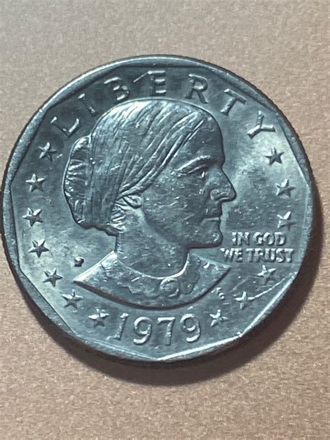 Super Rare 1979 P Susan B Anthony One Dollar Coin Etsy