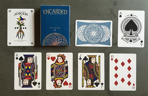 Deck View Encarded Standard First Edition Playing Cards Kardify