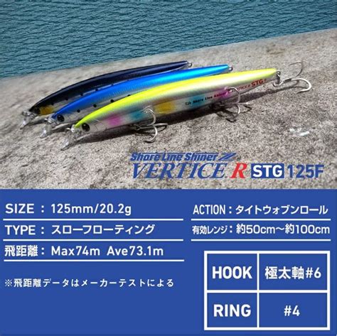Daiwa Shore Line Shiner Z Vertice R Stg F Clear Adel Keimura