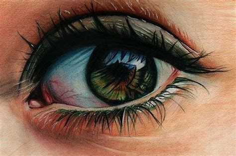 Artists Who Create Close Ups The Arty Teacher Eye Pencil Sketch