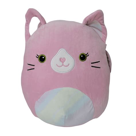 Squishmallow Inch Laura The Pink Cat Plush Toy Ubicaciondepersonas