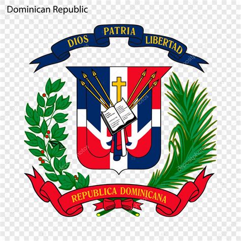Símbolo De República Dominicana Emblema Nacional 2022