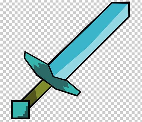 How To Draw A Minecraft Sword Step By Step