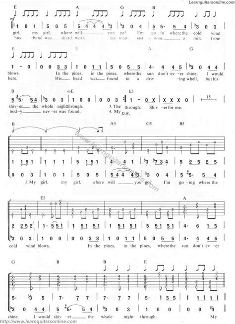 Chords using simple video lessons. Where Did You Sleep Last Night by Nirvana(2) Guitar Tabs ...