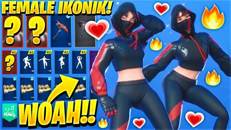 New Female Ikonik Skin Concept Showcase With All Leaked Dance Emotes Infectiousvery