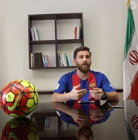 Photo Reza Parastesh Le Sosie Iranien De Lionel Messi Qui Fait Le