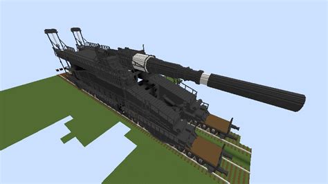 80cm Ke Schwerer Gustav Railway Gun Huge Scale By Rewolutionpl