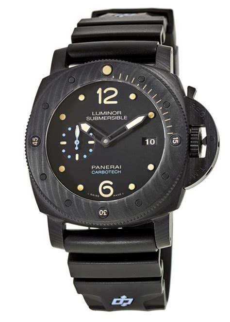 Panerai Luminor Submersible 1950 3 Days Automatic 47mm Black Carbon Men