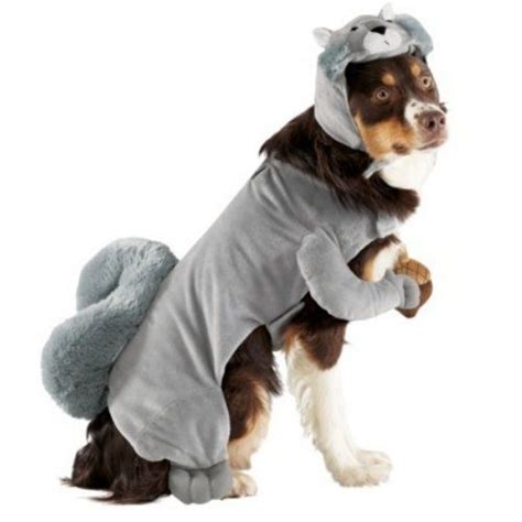 Disguise Dog Squirrel Costume Plush Pet Size Large 25 50 Pounds