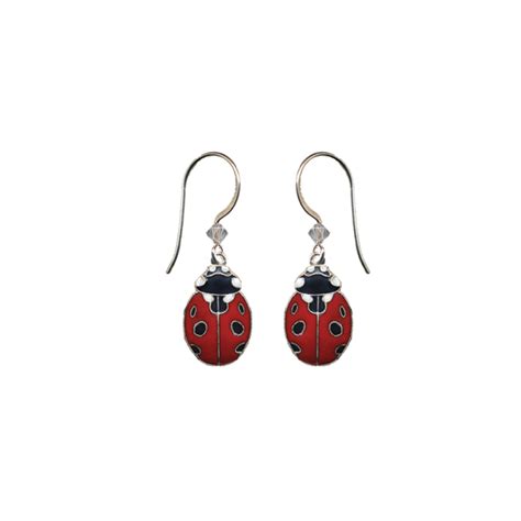 Ladybug earrings — Bamboo Jewelry | Bamboo jewelry, Cloisonne jewelry, Jewelry