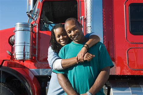 African American Truck Drivers By Stocksy Contributor Walter And Deb
