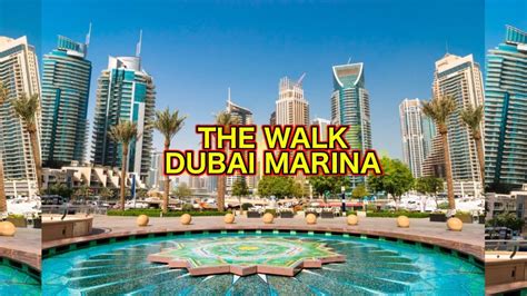 4k Dubai Marina Walking Tour At The Walk Dubai Jbr Youtube