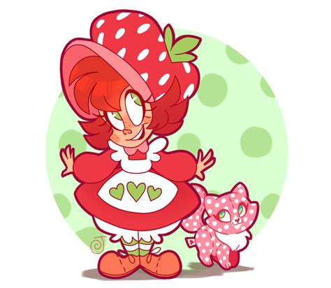 Strawberry Shortcake By Janegumball On Deviantart Dessin Animé Dessin