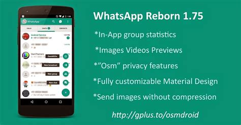 Whatsapp Reborn 175 Plus Antiban Ban Proof Material Design Download
