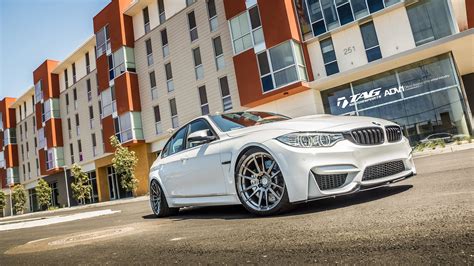 Adv 1 Wheels Bmw M3 F80 Sedan White Wallpapers Hd Desktop And