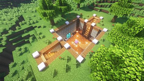 Maybe you would like to learn more about one of these? Minecraft: How to Build Underground Base | Simple ...