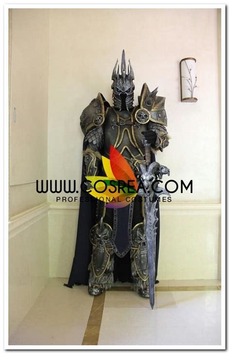 Arthas Lich King World Of Warcraft Custom Armor Cosplay Costume