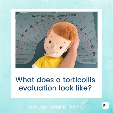 What Does A Torticollis Evaluation Looks Like — First Step Pediatric Therapy