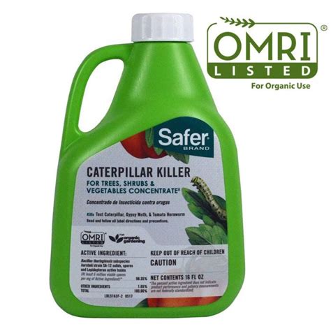 Safer Brand Caterpillar Killer Ii Concentrate 16 Oz