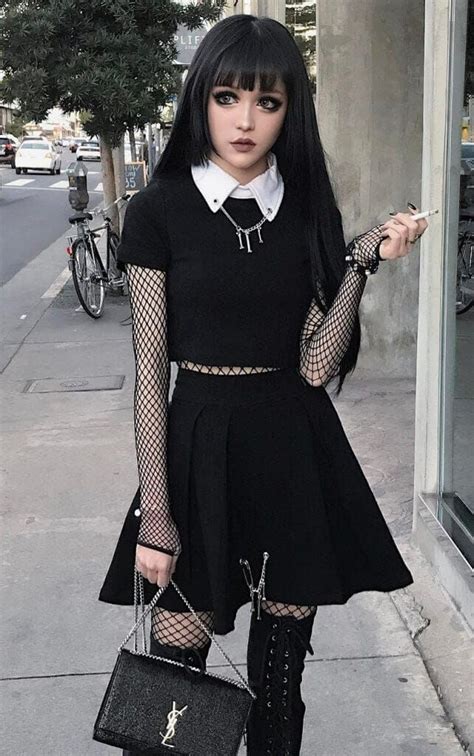 33 bewitching goth outfit ideas goth dress alternative outfits edgy outfits