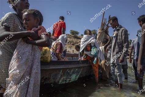 Tigray Refugees Who Fled Conflict Ethiopias Editorial Stock Photo