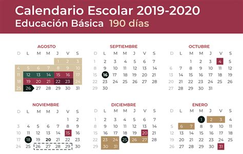 Boletín No83 Presenta Sep El Calendario Escolar De 190 Días Para El