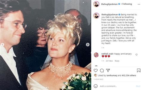 Hugh Jackman Digs Out Wedding Pictures To Celebrate Silver Jubilee