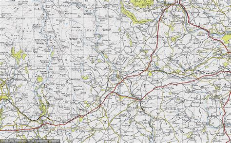 Historic Ordnance Survey Map Of Aish 1946 Francis Frith