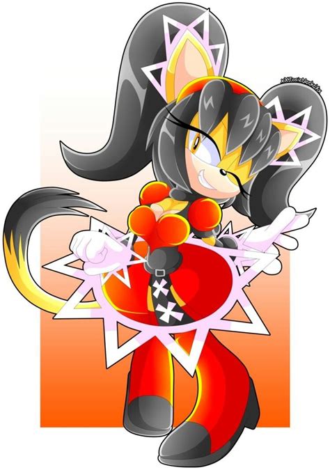 An Image Of A Cartoon Character With Black Hair And Orange Eyes