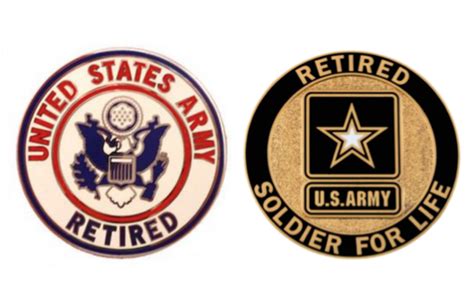 Newrevised Army Retired Service Identification Badge Rallypoint