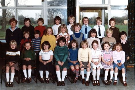 Old Photo Of Mrs Watsons Class Eastrington School 19781979