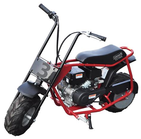 Coleman Cc100x Gas Powered 98cc Red Power Ride On Mini Bike