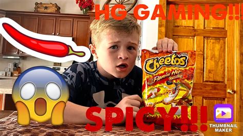 Flaming Hot Cheetos Challenge Very Spicy Youtube