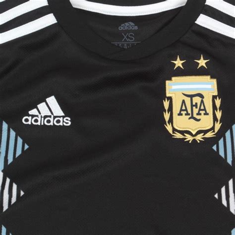 Considerando que a camisa foi usada, ela pode apresentar alguns sinais de desgaste. Camisa Seleção Argentina Infantil Away 18/19 s/n ...