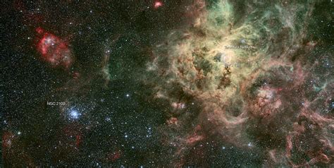 Zoom In To Star Cluster Ngc 2100 In Large Magellanic Cloud Earthsky