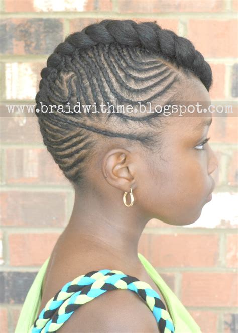Natural hair updos are taking control of 2017 hair trends in natural hair style choices. Braid with Me: Intricate Cornrow Updo on Natural Hair