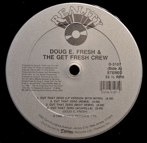Doug E Fresh And The Get Fresh Crew Vinyl 169 Lp Records And Cd Found