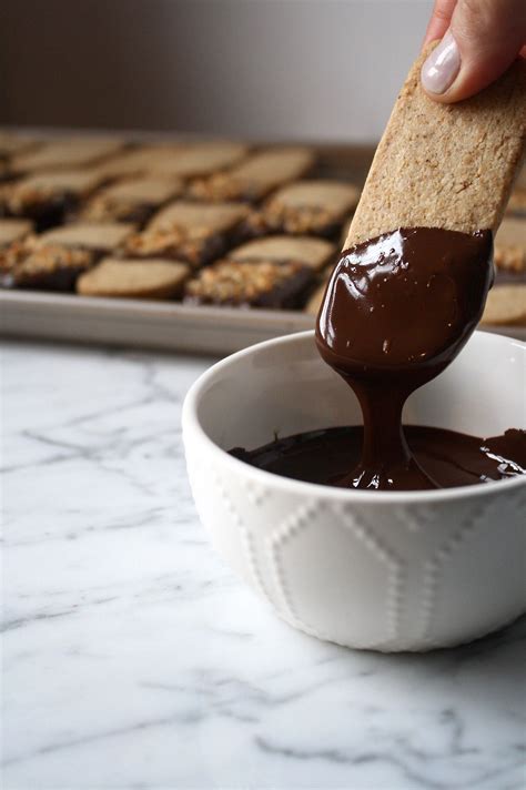 Hazelnut Cardamom Shortbread Cookies With Dark Sweet Tooth Girl