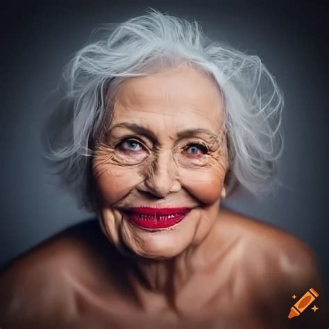 Portrait Of A Smiling Elderly Woman
