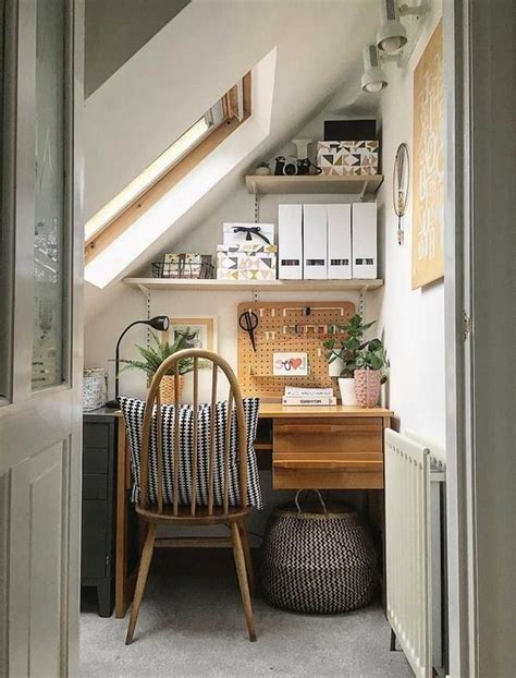 40 Inspiring Small Home Office Ideas Small Home Office Home Office