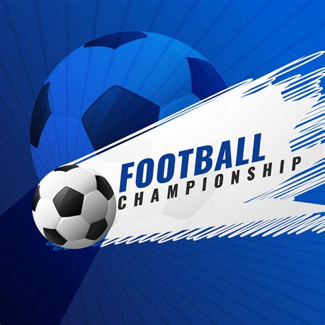 Football Championship Tournament Game Background Download Free Vector